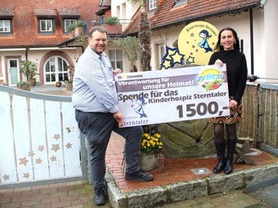 Erstes Bild des Artikels 1.500 Euro für das Kinderhospiz Sterntaler
